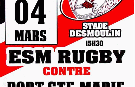 Match ESM RUGBY CONTRE PORT SAINTE MARIE