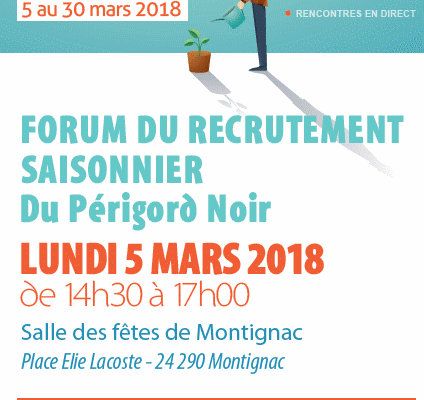 Forum du recrutement saisonnier en Périgord Noir
