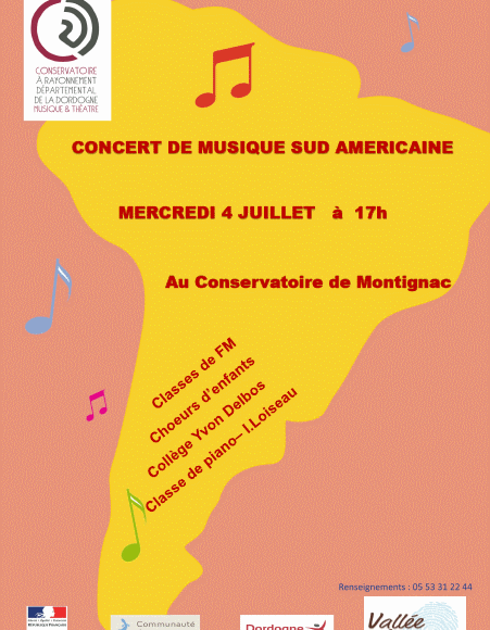 concert de musique du sud américaine