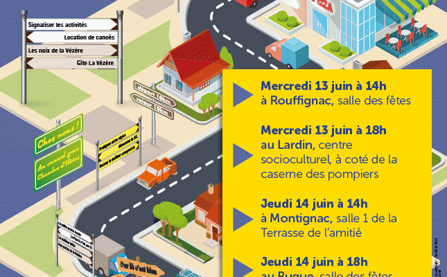 Réunion publique : pré-enseignes et signalisation d’information locale