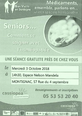 Médicaments, ensemble, parlons-en – séance spéciale homéopathie