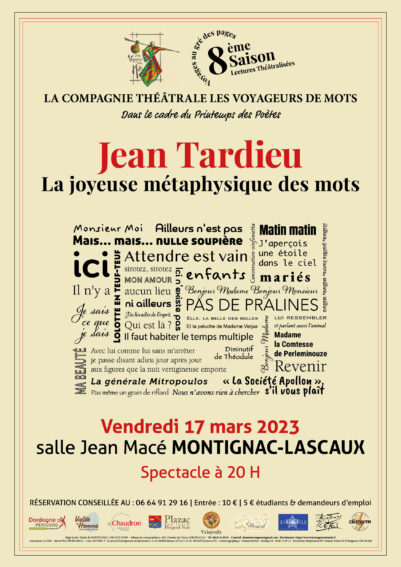 Théâtre : Jean Tardieu