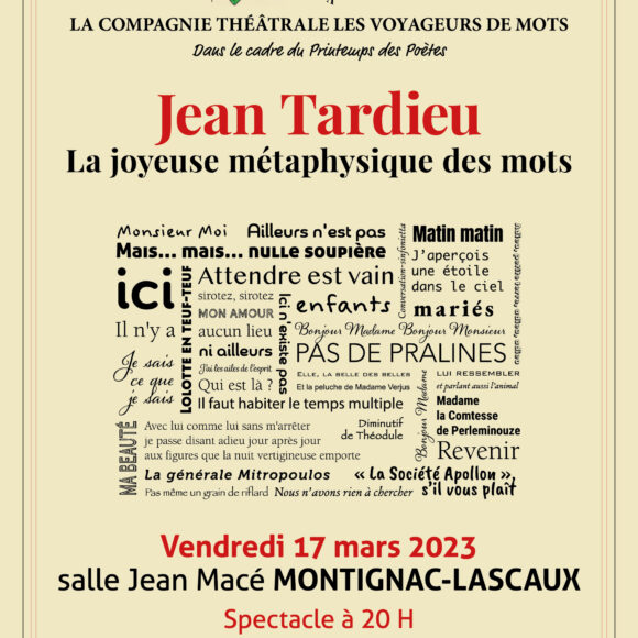 Théâtre : Jean Tardieu