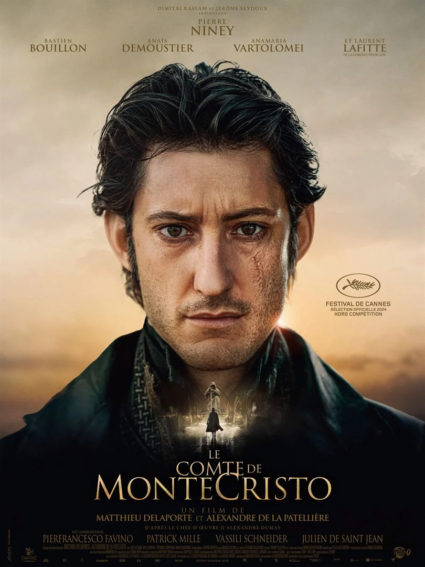 MARDI 23 JUILLET à PAUNAT : « Le Comte de Monte Cristo »