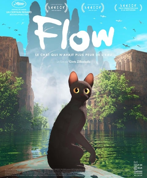 Flow, le chat qui n’avait plus peur de l’eau