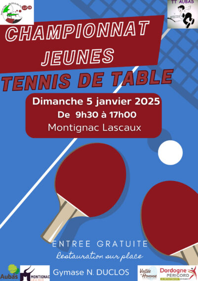 championnat jeunes tennis de table