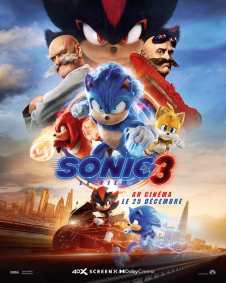 Avant-première : Sonic 3, le film