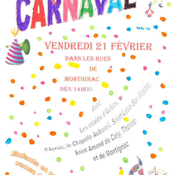 Carnaval des écoles !