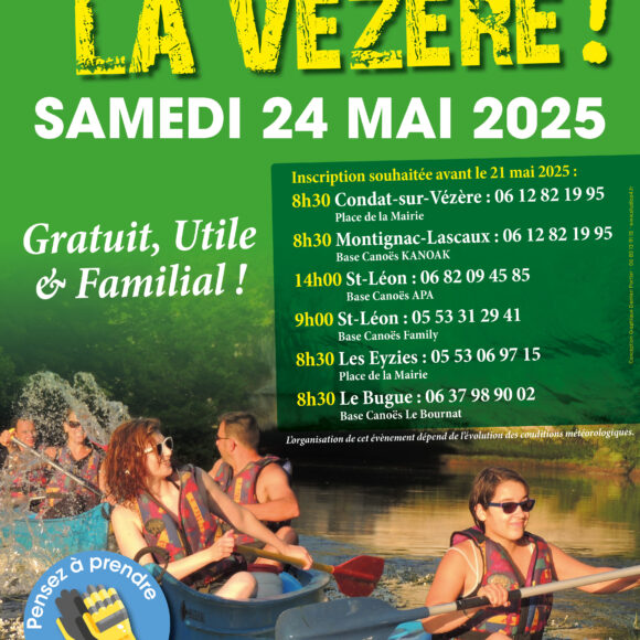 Nettoyons la Vézère !