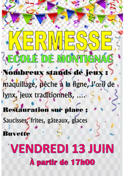 Kermesse de l’école
