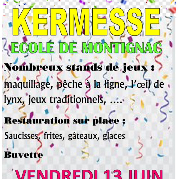 Kermesse de l’école