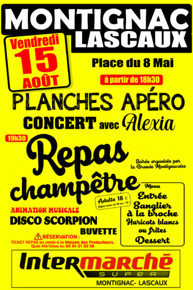 Repas champêtre musical