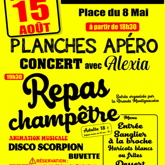 Repas champêtre musical