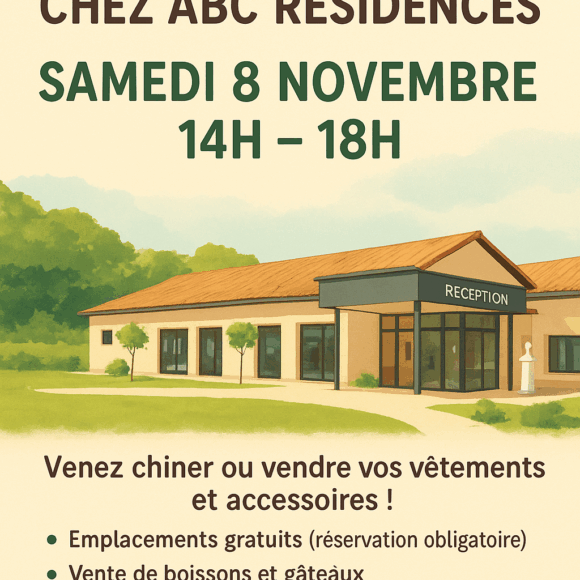 Vide-dressing Résidence Services Séniors