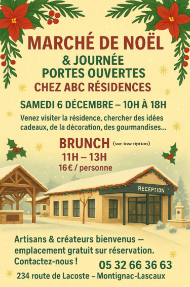 Marché de Noël – ABC résidences