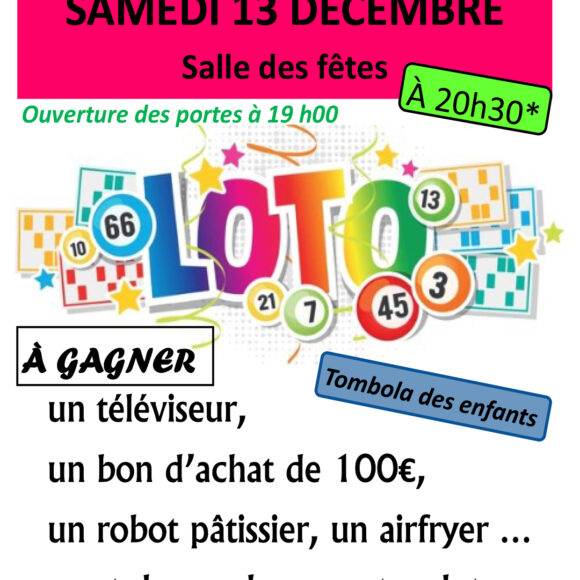 Loto de l’école