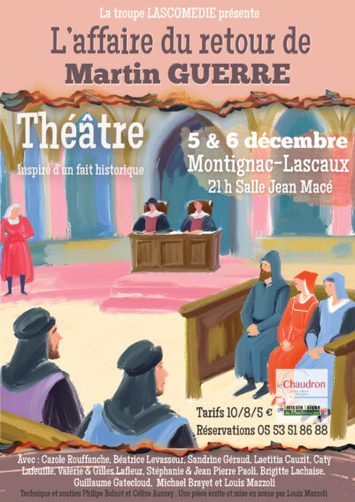 théâtre –  l&rsquo;affaire du retour de Martin Guerre