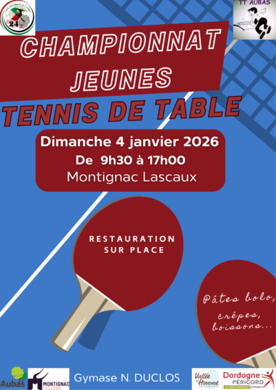 Championnat jeunes – Tennis de table