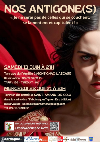 Théâtre : Nos antigone (s)