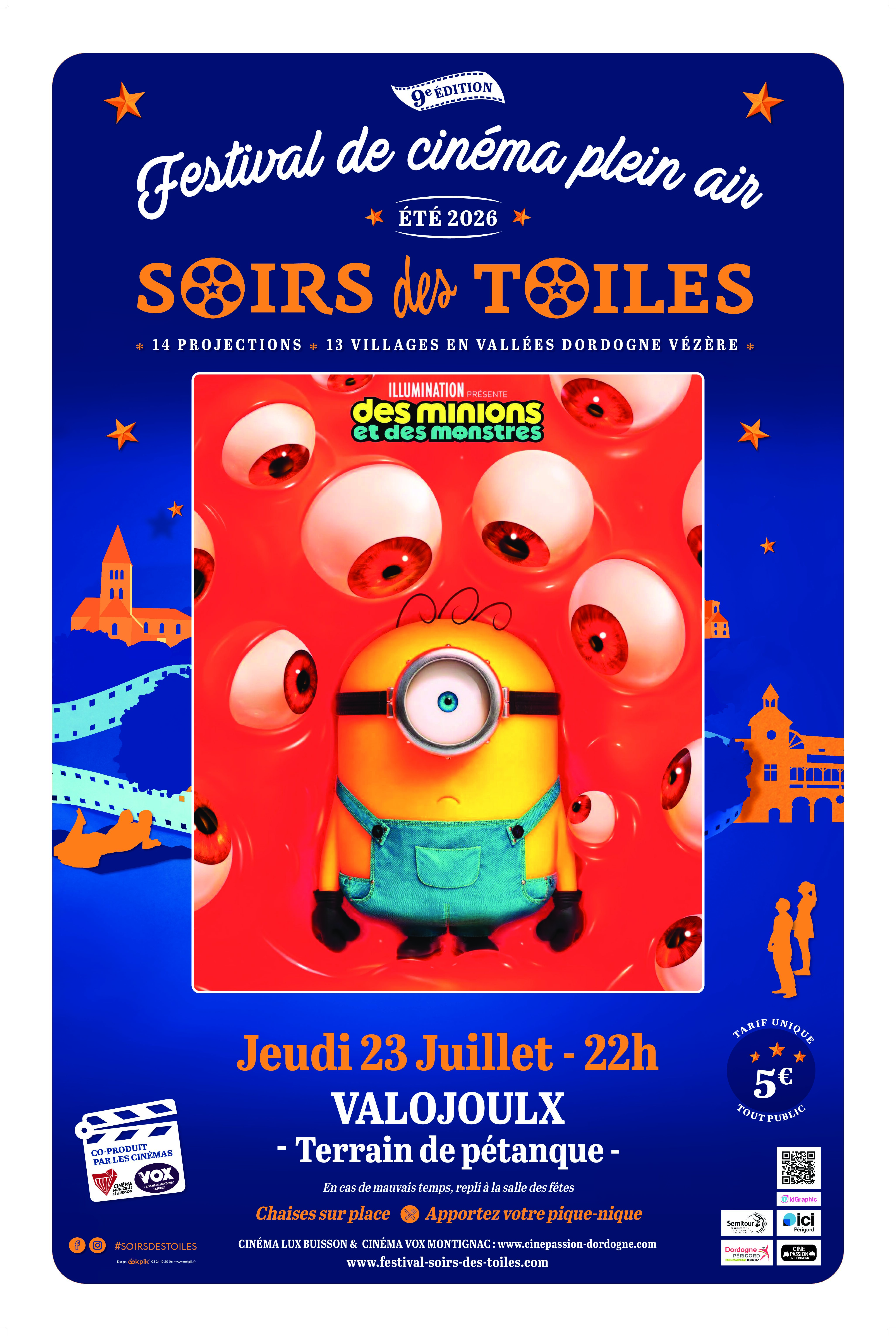 23 JUILLET à VALOJOULX : « DES MINIONS ET DES MONSTRES »