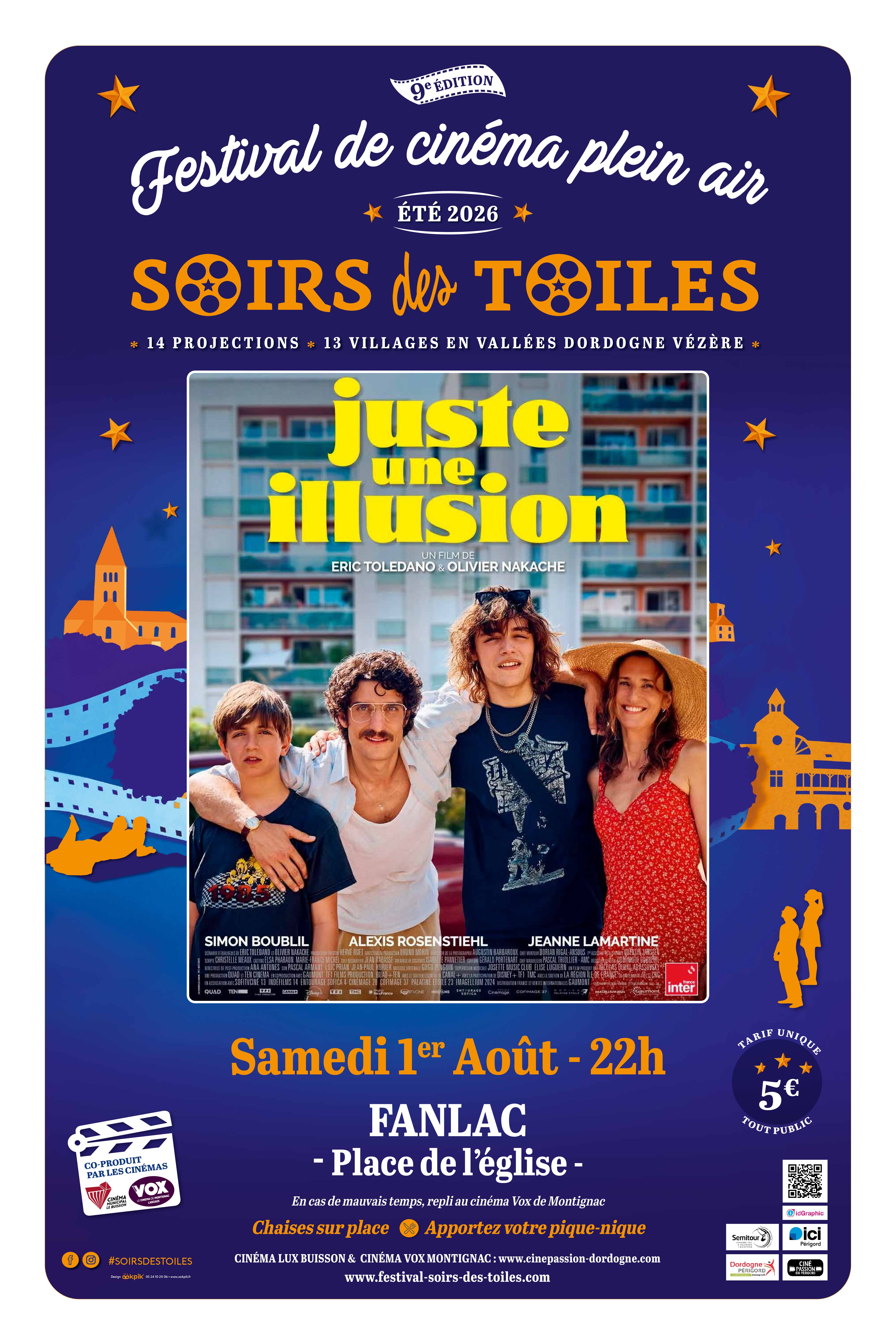 1er AOÛT à FANLAC : « JUSTE UNE ILLUSION »