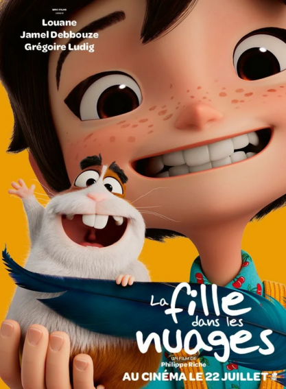 La fille dans les nuages
