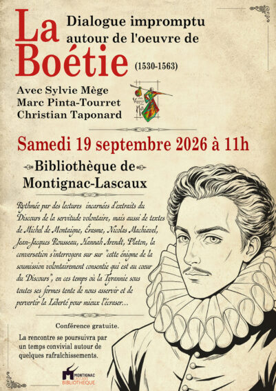 Dialogue impromptu autour de la Boétie